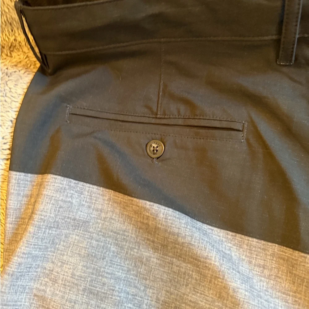 NWT Micros Black and Gray Hybrid Shorts